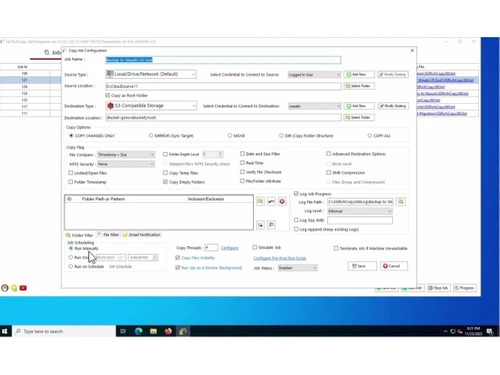 Gs Richcopy 360 Enterprise-Configuration