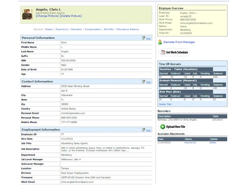 Hrweb Attendance Tracking