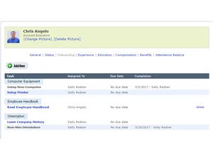 hrweb onboarding tasks