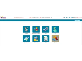 sara opd management software-modules