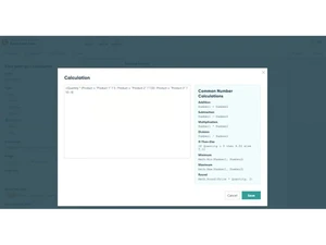 cognito forms calculation