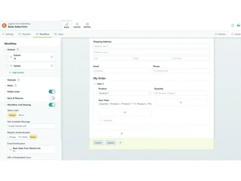 cognito forms dashboard