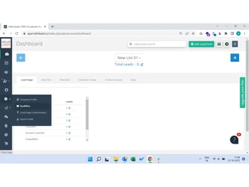 Helloleads dashboard