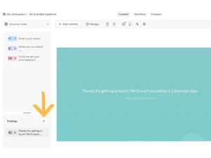 typeform software-dashboard