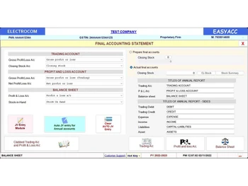 easyacc balancesheet