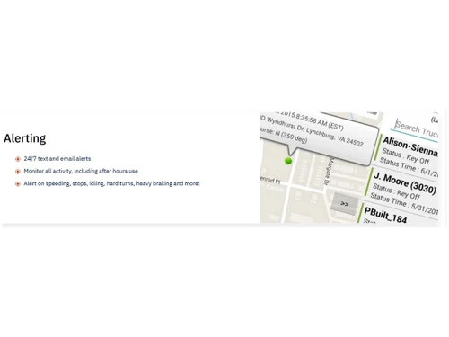 Track Your Truck-alerting