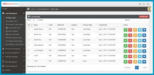 Bonrix CRM