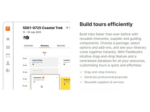 fieldbook tours