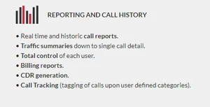 Trident reporting and call history