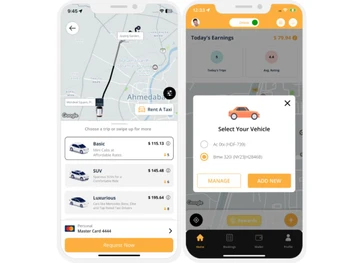 V3Cube Taxi Booking App-Cab Booking