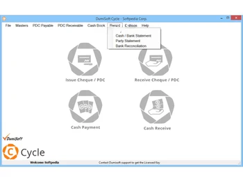 Dumisoft Cycle-cash book
