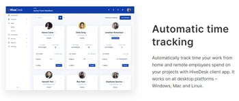 hivedesk time tracking