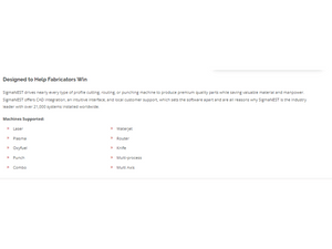 SigmaNEST help fabricators