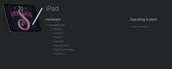 Affinity Designer ipad configuration