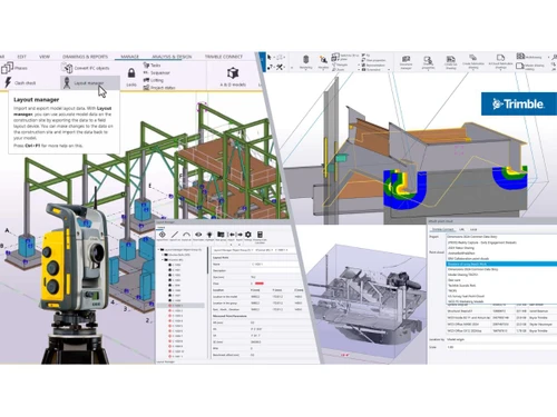 Tekla Structures-layout