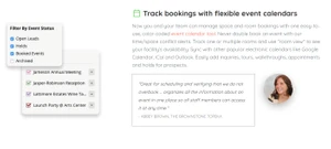 planning pod track booking