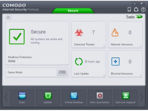 Comodo Antivirus secure