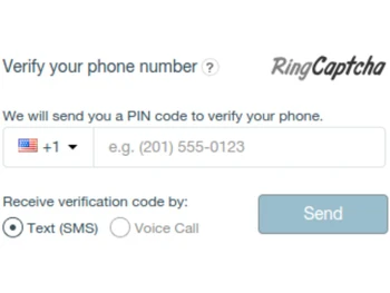 Ringcaptcha-login