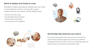 phoneburner friendly interface