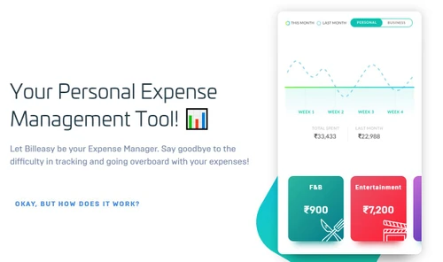 billeasy personal expense management