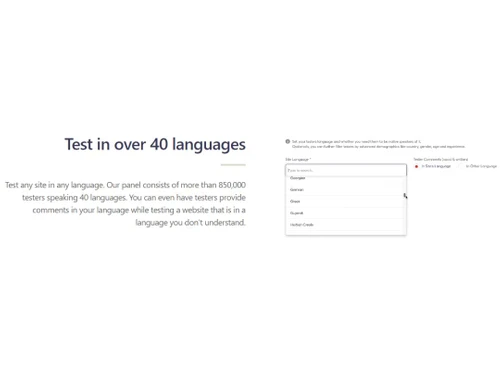 Userfeel Multi Language