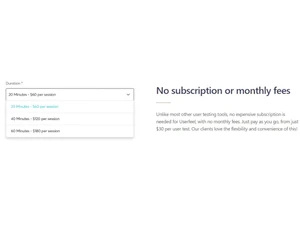 Userfeel No Subscription
