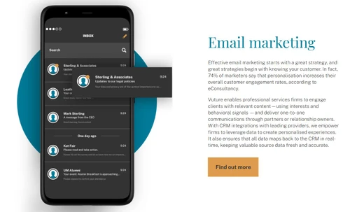 vuture email marketing