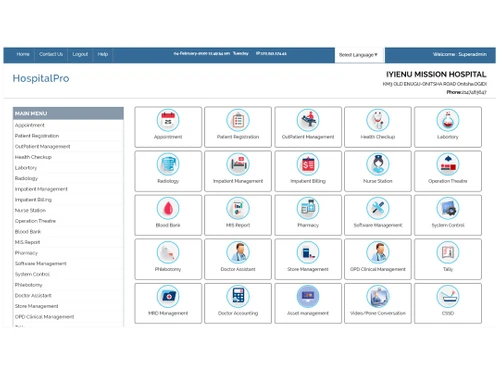 HospitalPro All in one hospital solution offered modules