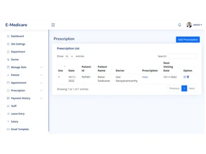 HospitalPro All in one hospital solution prescription management