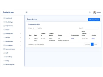 HospitalPro All in one hospital solution prescription management