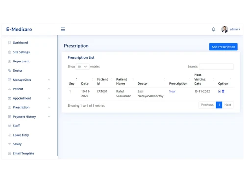 HospitalPro All in one hospital solution prescription management