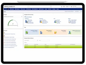 Oracle NetSuite ERP efficient warehouse management
