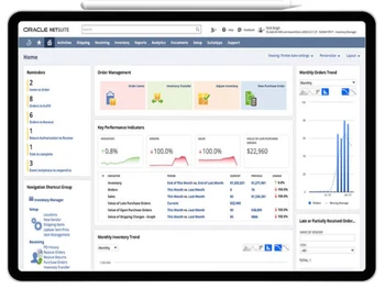Oracle NetSuite ERP streamlined order management