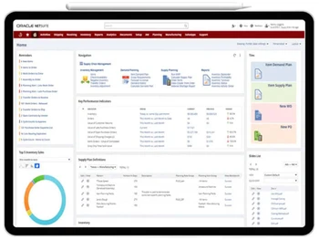 Oracle NetSuite ERP supply chain management