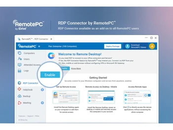 remotePC dashboard