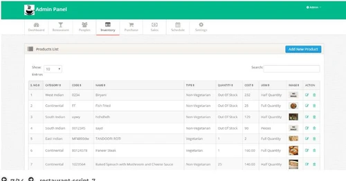 Coderobotics Restaurant POS Script inventory