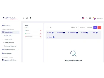 Kaem Help Desk Management System ticket