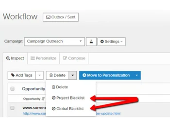 pitchbox software-workflow