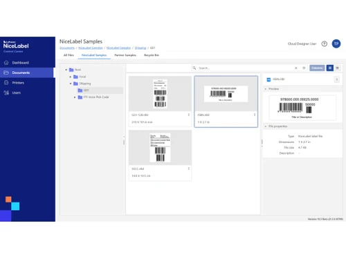 loftware cloud designer-sample
