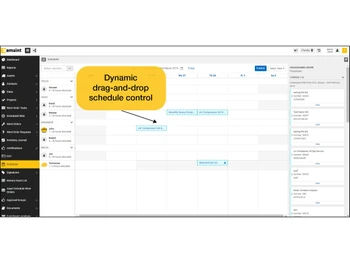 eMaint CMMS-schedule control