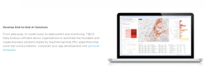 tibco data science develop end to end ai