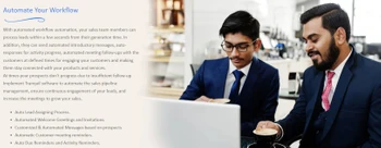 tranquil crm worfklow