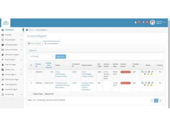 Coderobotics Phoenix ERP invoice