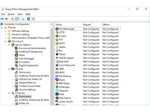 acronis devicelock policy