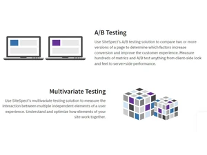 SiteSpect AB testing