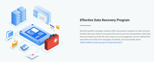 MiniTool data recovery program
