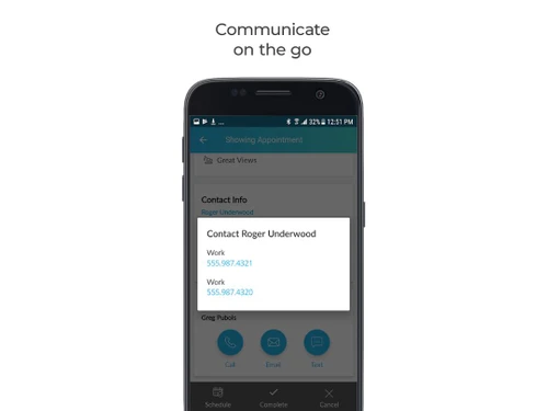 Zap Real Estate Communicate