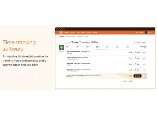 Harvest Time Tracking