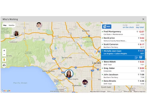 QuickBooks Time-locations