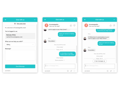 Zendesk Remote Access Software LIVE CHAT